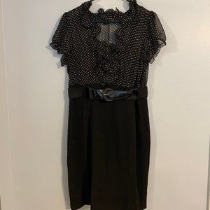 Black Polka Dot Dress